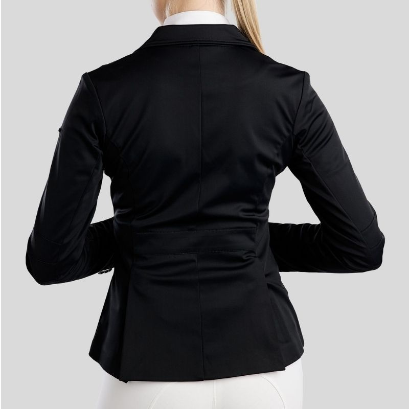 Stevnejakke MoGloria Softshell Caviar Tape Svart