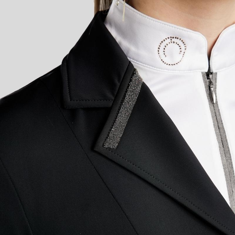 Stevnejakke MoGloria Softshell Caviar Tape Svart