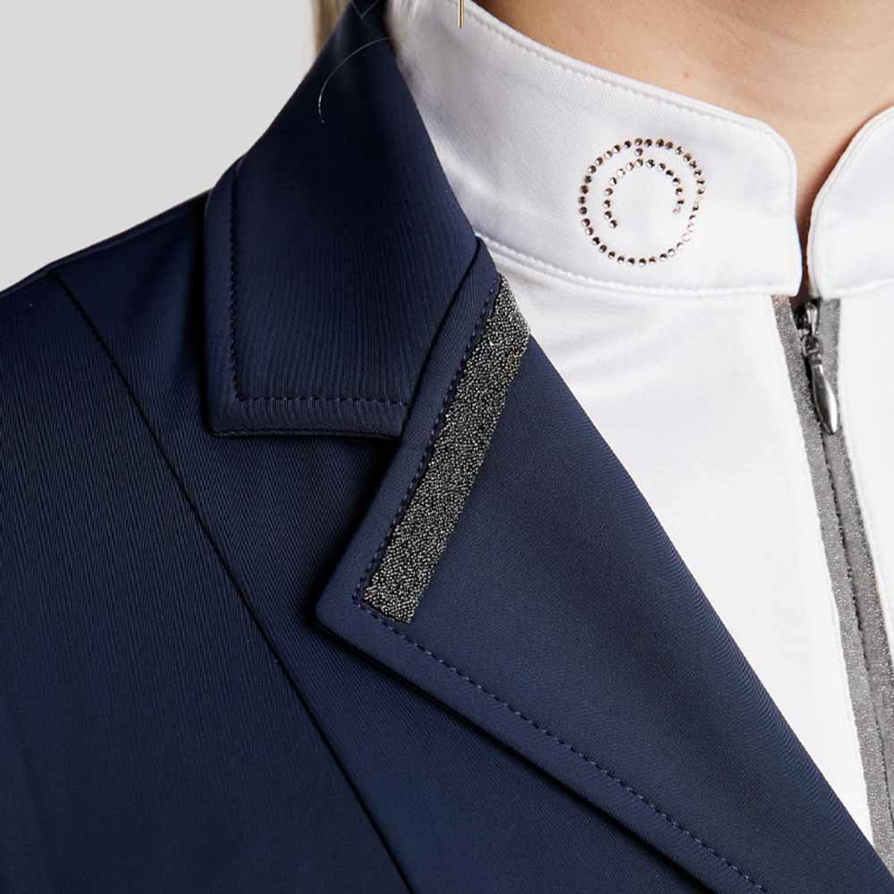 Stevnejakke MoGloria Softshell Caviar Tape Marineblå