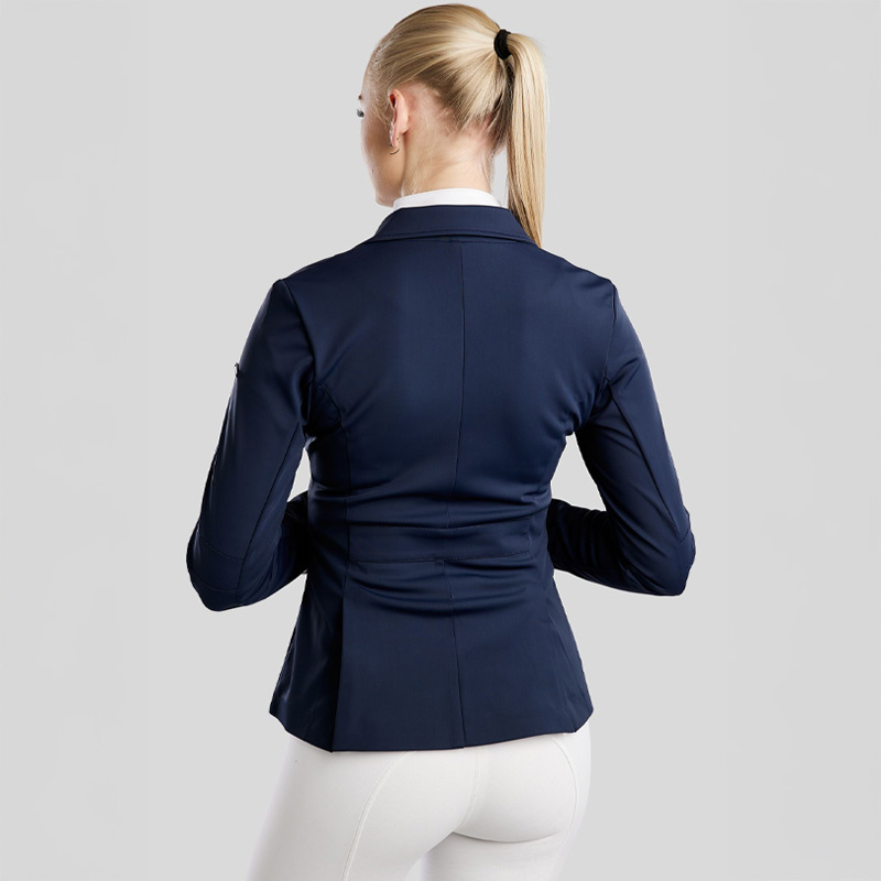 Stevnejakke MoGloria Softshell Caviar Tape Marineblå