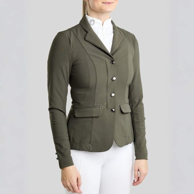 Stevnejakke MoZida Refined Lasercut Forest Green