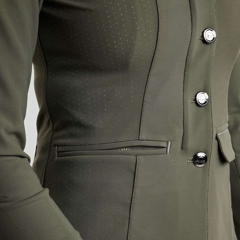 Stevnejakke MoZida Refined Lasercut Forest Green