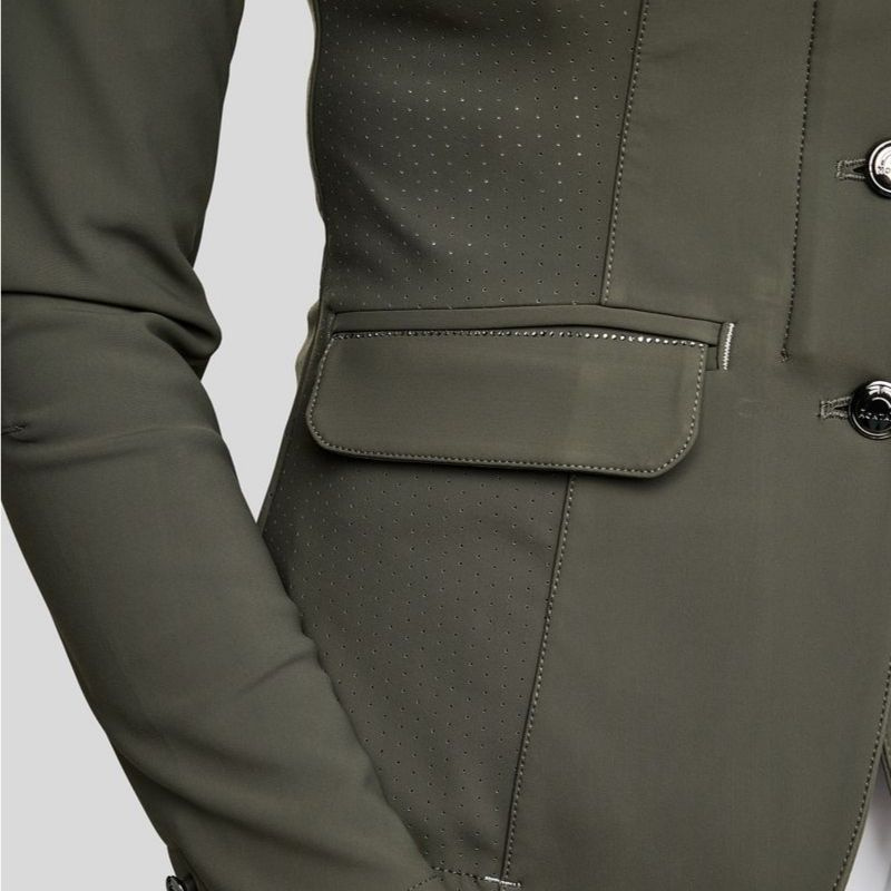 Stevnejakke MoZida Refined Lasercut Forest Green