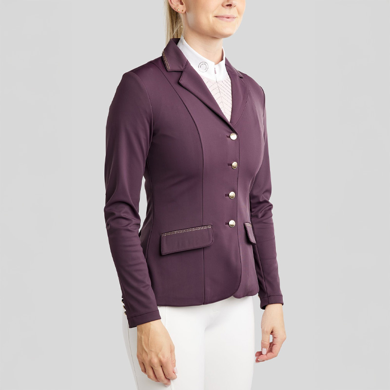 Stevnejakke MoBlair Softshell Champagne Crystals Fig