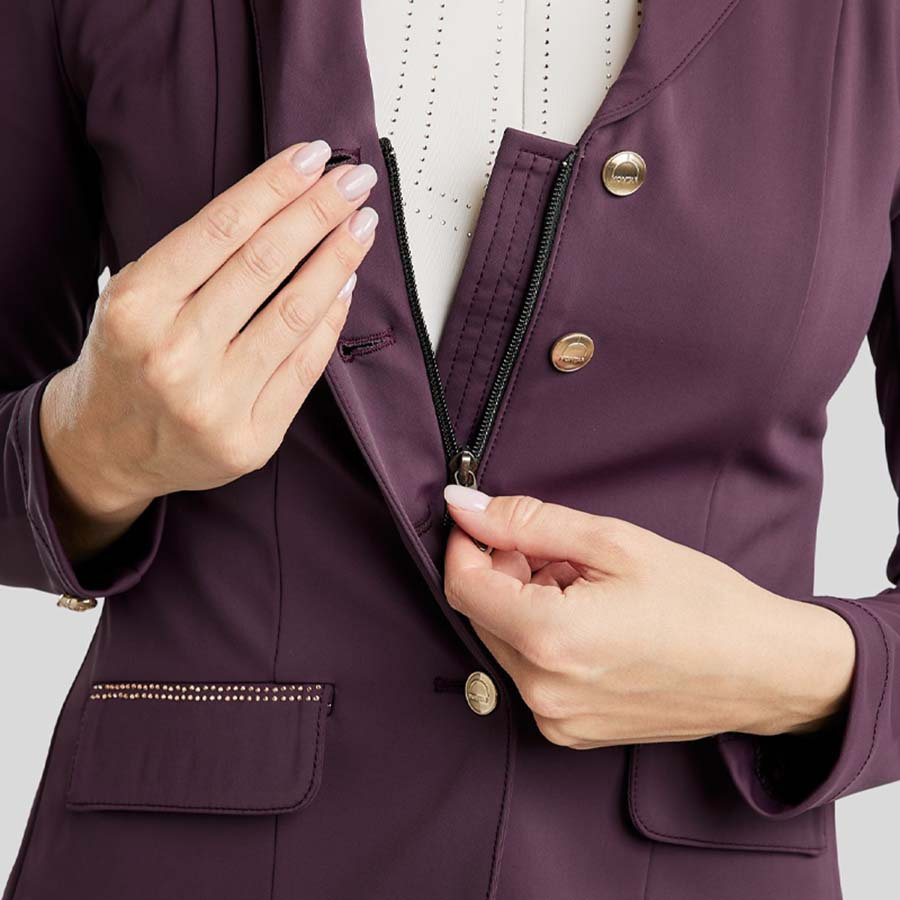 Stevnejakke MoBlair Softshell Champagne Crystals Fig
