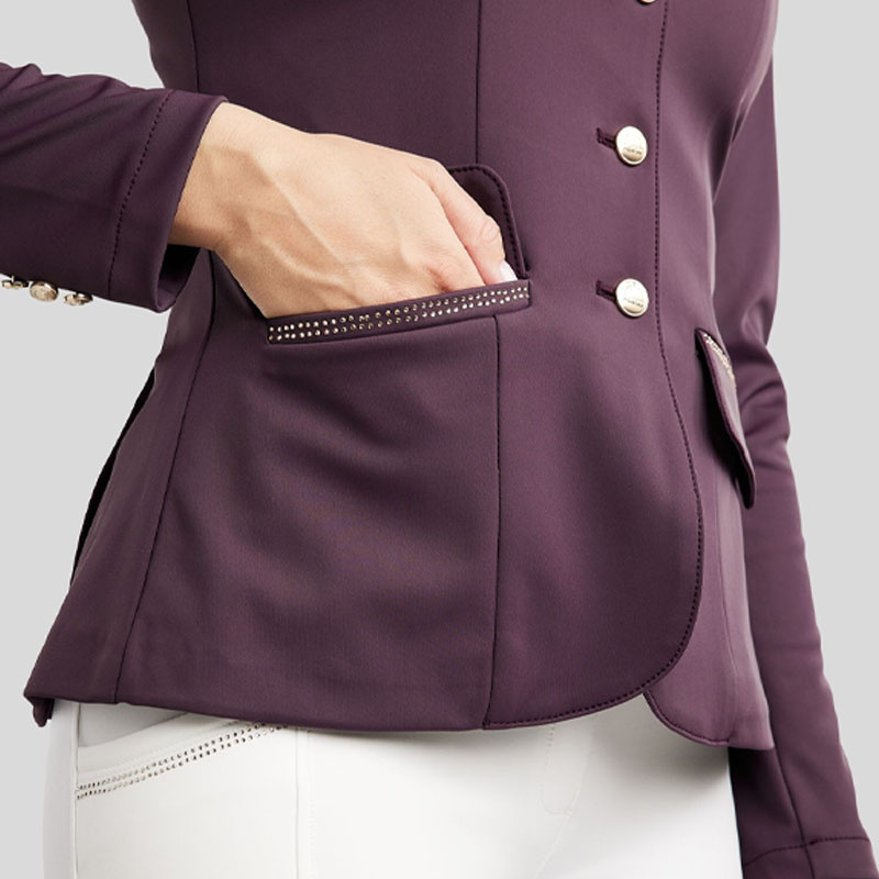 Stevnejakke MoBlair Softshell Champagne Crystals Fig