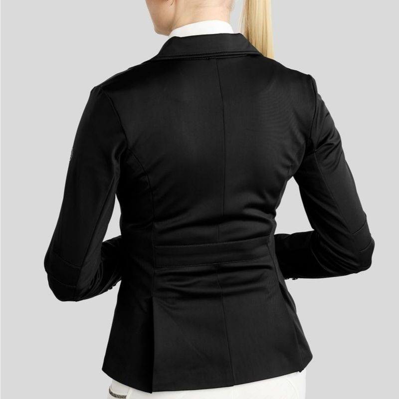 Stevnejakke MoKira Softshell Gun Metal Crystals Svart