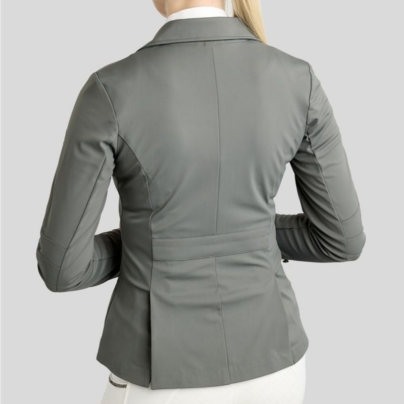 Stevnejakke MoKira Softshell Gun Metal Crystals Grå
