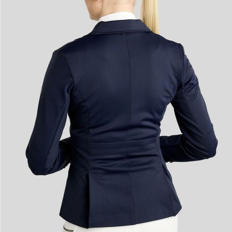 Stevnejakke MoKira Softshell Gun Metal Crystals Marineblå