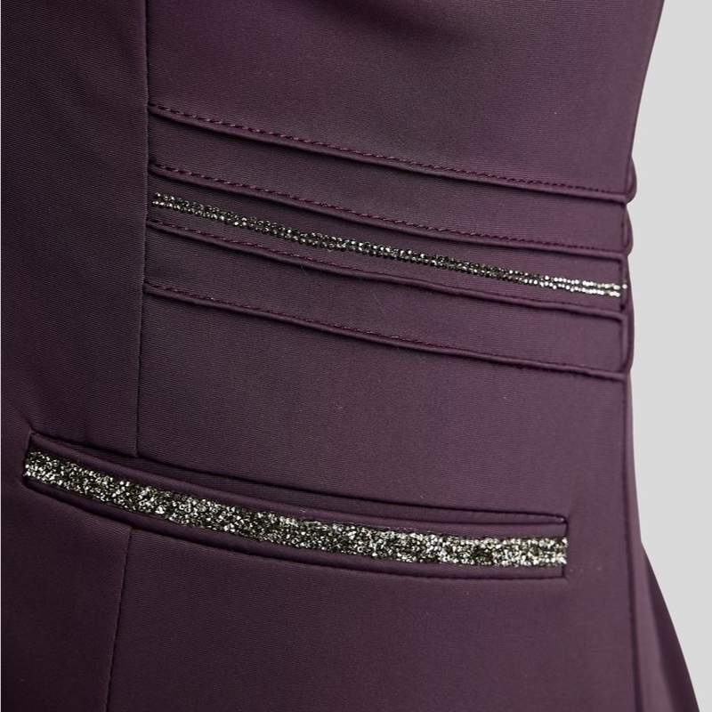 Stevnejakke MoKelly Softshell Gun Metal Crystals Fig
