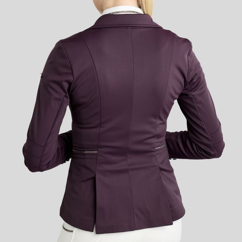 Stevnejakke MoKelly Softshell Gun Metal Crystals Fig