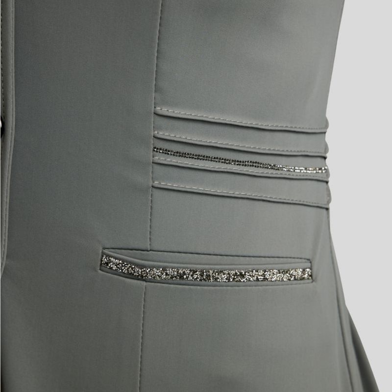 Stevnejakke MoKelly Softshell Gun Metal Crystals Grå
