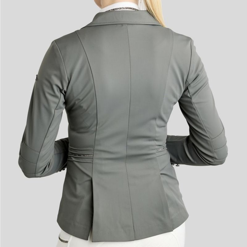 Stevnejakke MoKelly Softshell Gun Metal Crystals Grå