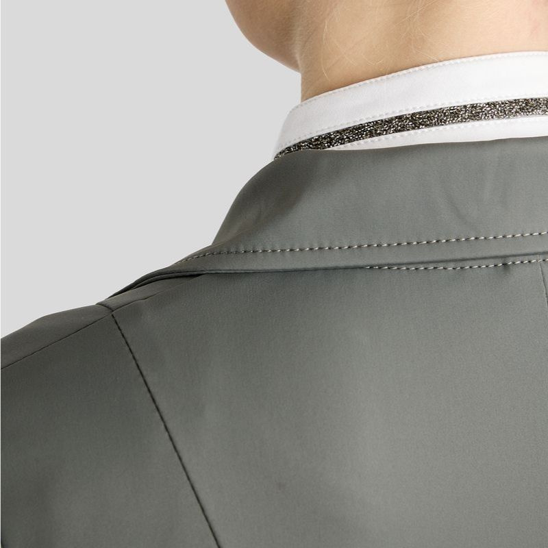 Stevnejakke MoKelly Softshell Gun Metal Crystals Grå