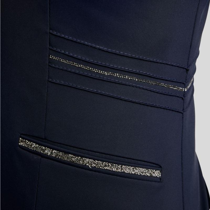 Stevnejakke MoKelly Softshell Gun Metal Crystals Marineblå
