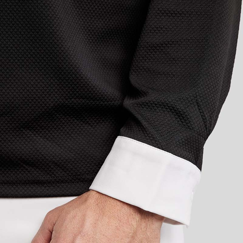 Konkurranseskjorte Herre MoWill Long Sleeve Svart