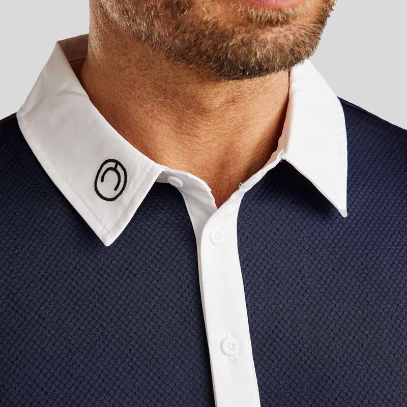 Konkurranseskjorte Herre MoWill Long Sleeve Marineblå