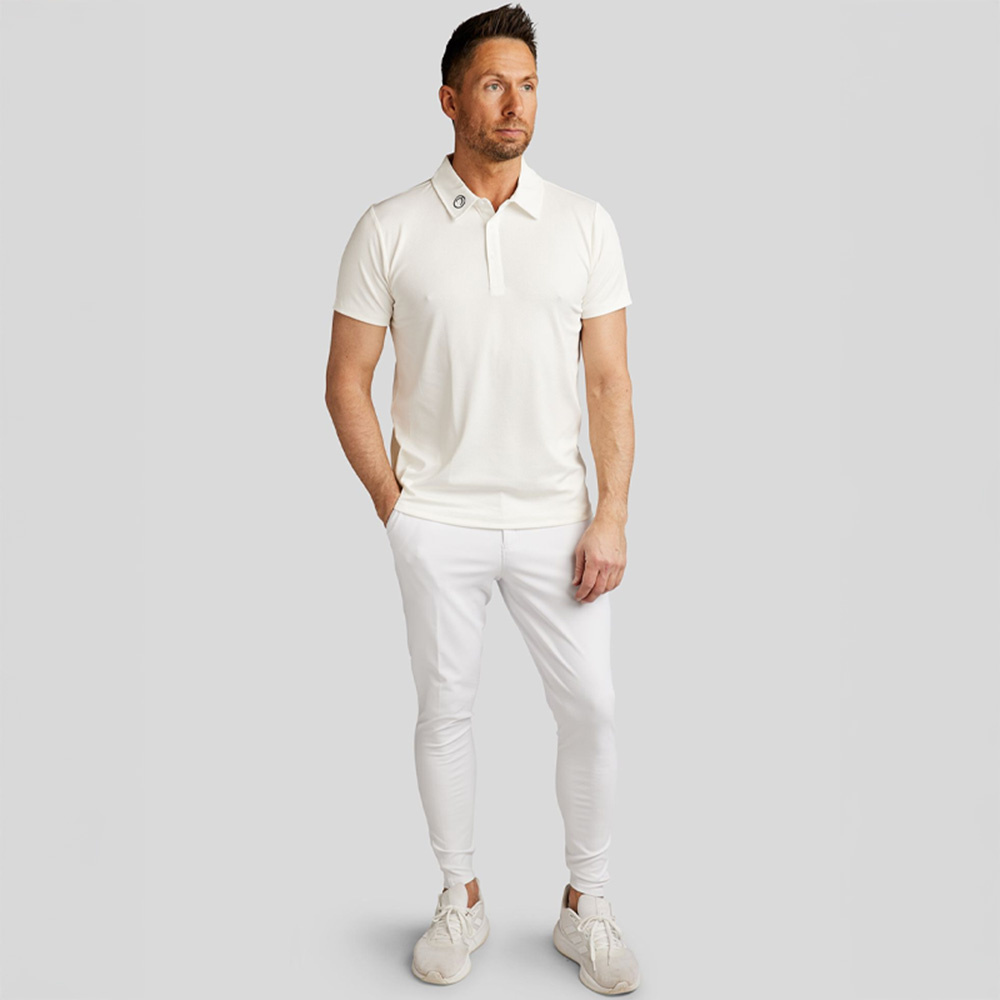 Konkurranseskjorte Herre MoWill Short Sleeve Hvit