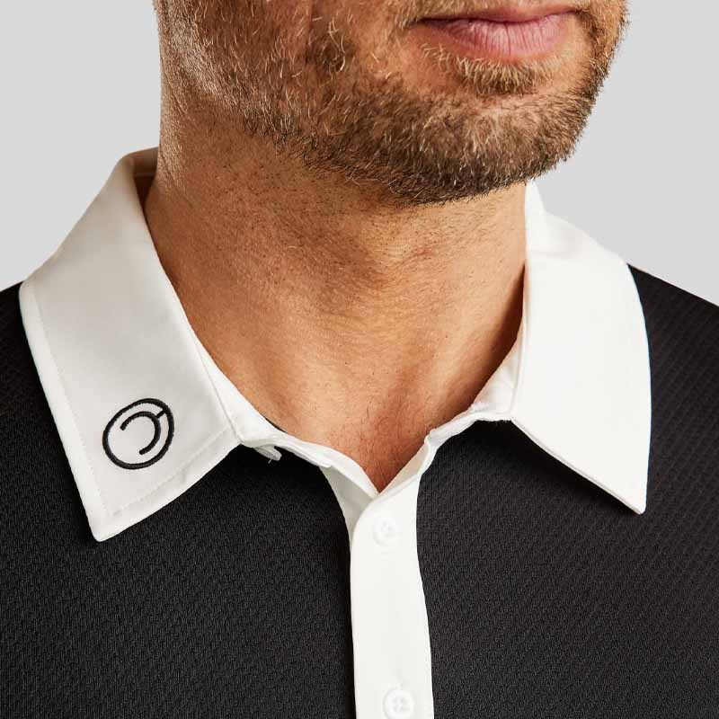 Konkurranseskjorte Herre MoWill Short Sleeve Svart