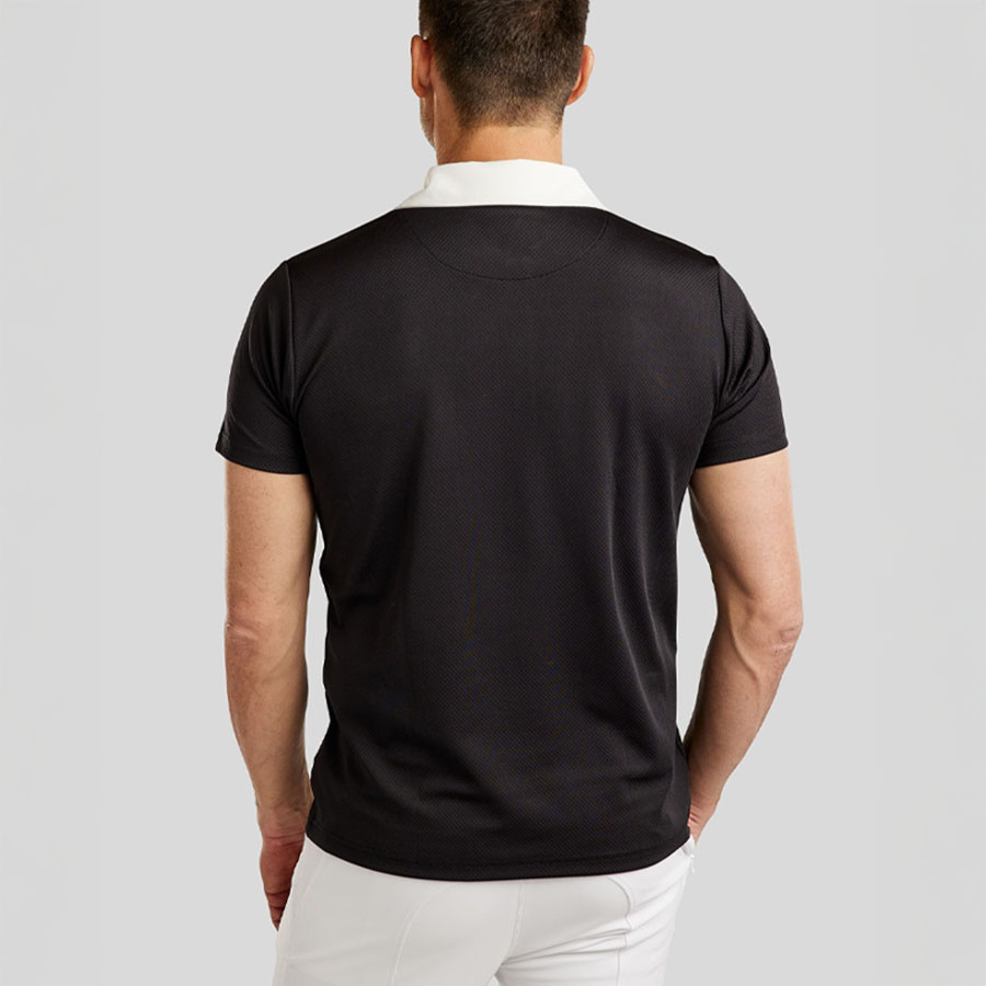 Konkurranseskjorte Herre MoWill Short Sleeve Svart