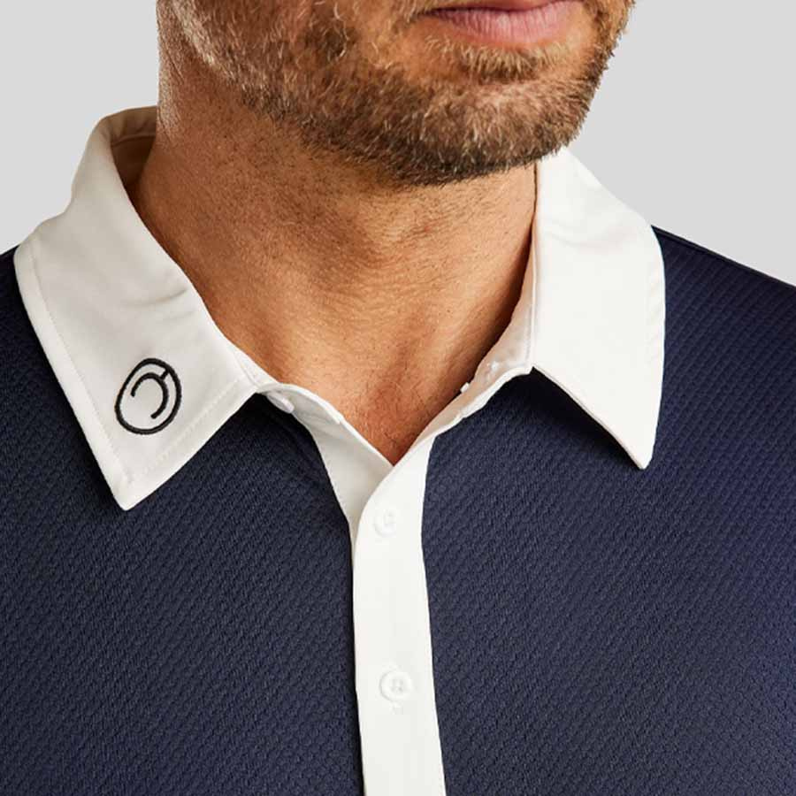 Konkurranseskjorte Herre MoWill Short Sleeve Marineblå