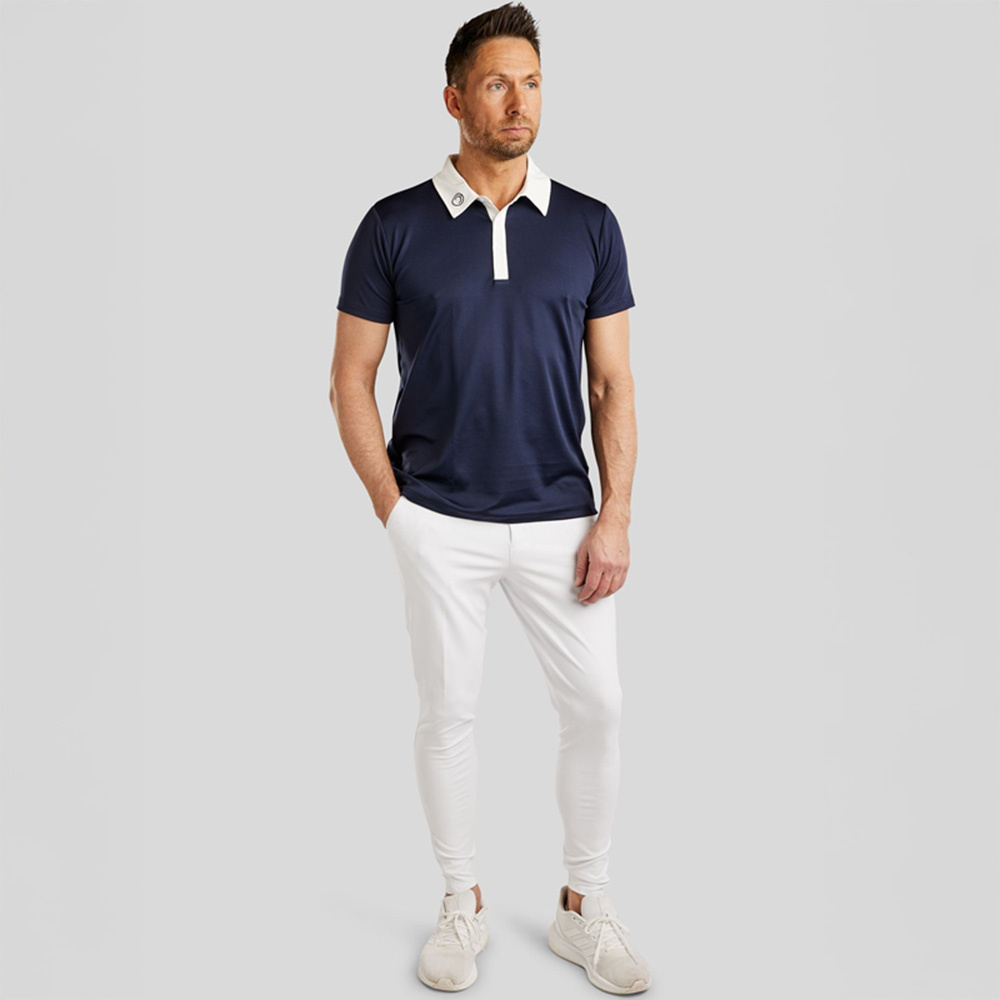 Konkurranseskjorte Herre MoWill Short Sleeve Marineblå