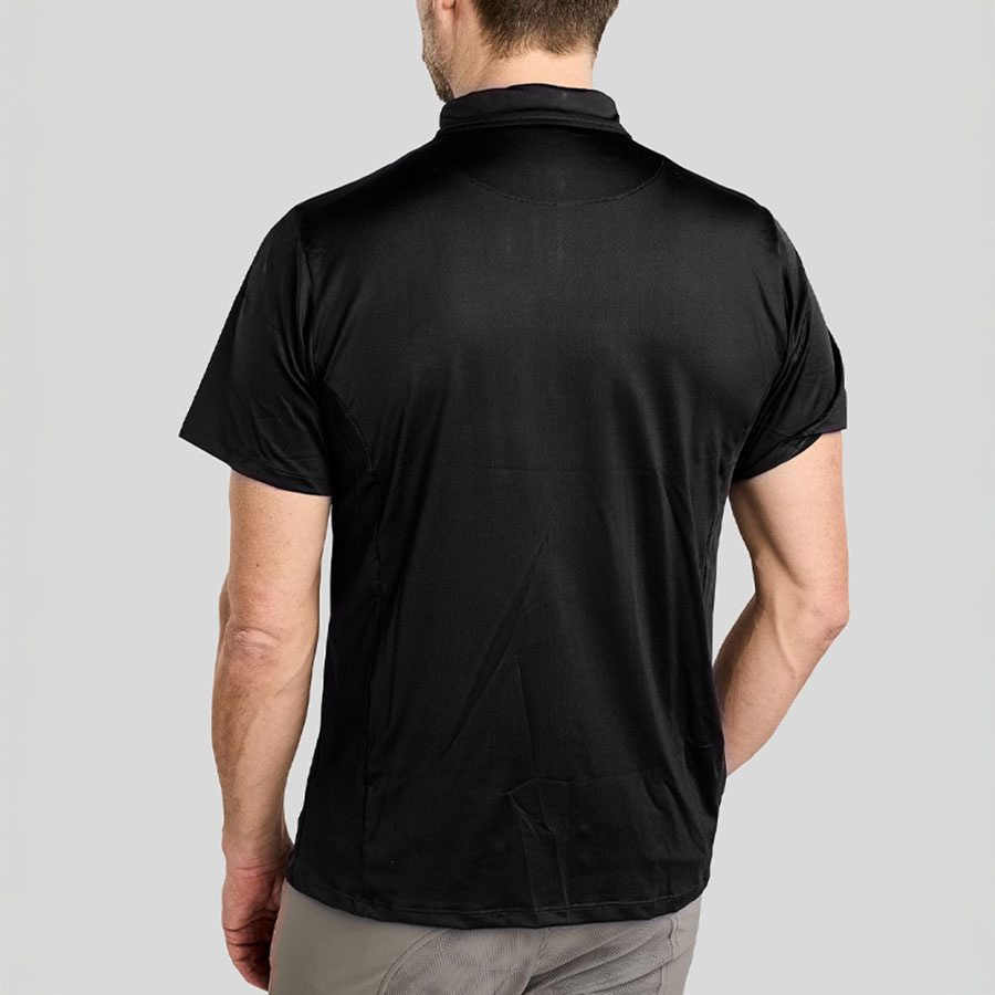Poloskjorte Herre Clubwear Svart