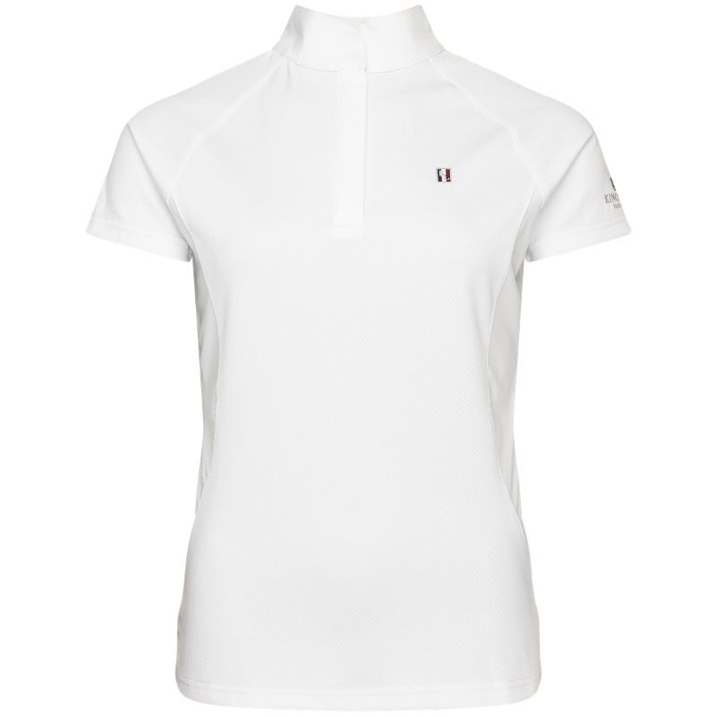 Konkurransetopp Barn/Junior Classic Short Sleeve Hvit