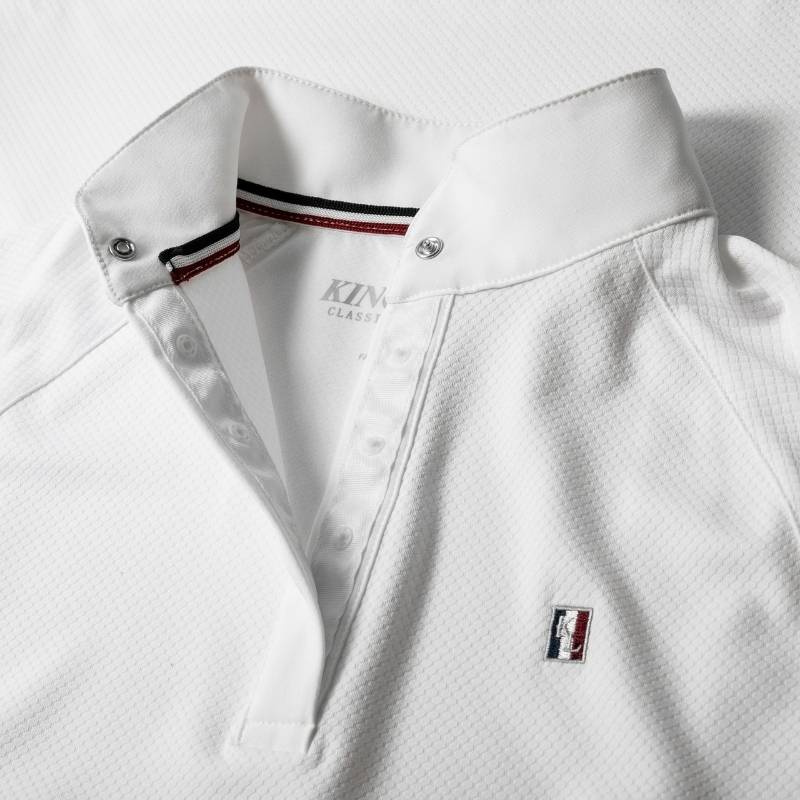 Konkurransetopp Barn/Junior Classic Short Sleeve Hvit