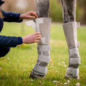 Fluebeskyttere Rambo Tech Fit Flyboot Sølv Fluebeskyttere Rambo Tech Fit Flyboot Sølv