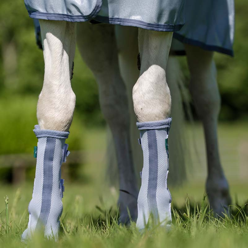 Fluebeskyttere Fly Boots Lyseblå/Blå/Sølv