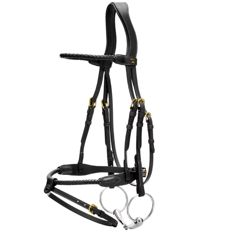 Hodelag Kombinert Nesereim Braided Dyon Collection Svart