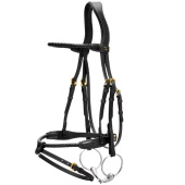Hodelag Kombinert Nesereim Braided Dyon Collection Svart Hodelag Kombinert Nesereim Braided Dyon Collection Svart