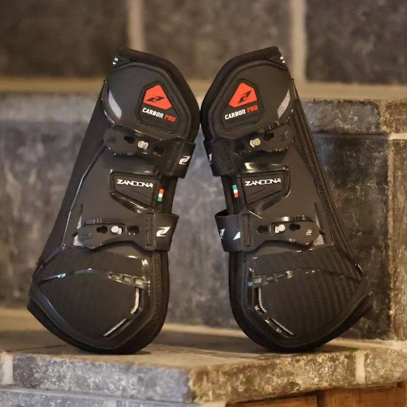 Senebeskyttere Carbon Pro Svart