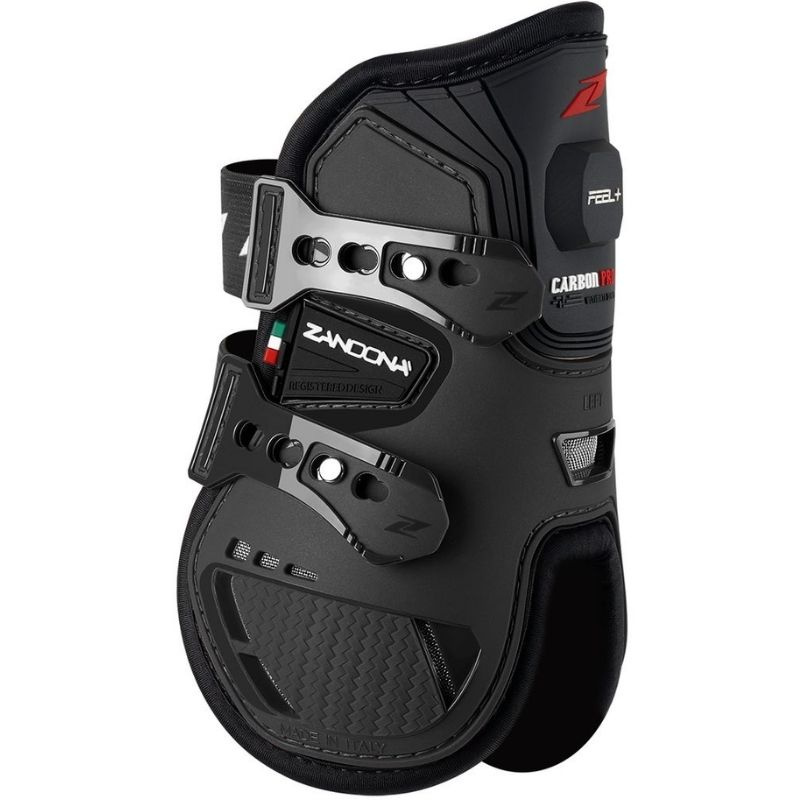 Bakbeinsbelegg Carbon Pro Feel+ Svart