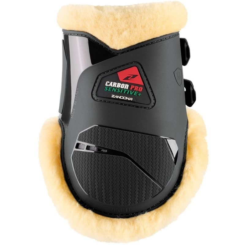 Bakbeinsbelegg Carbon Pro Sensitive+ Svart