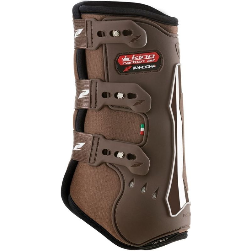 Dressurbelegg King Carbon Air Front Brun