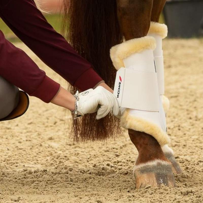 Dressurbelegg Prince Sensitive+ Rear Hvit