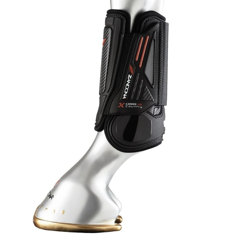 Terrengbelegg Carbon Air X-Country Front Svart