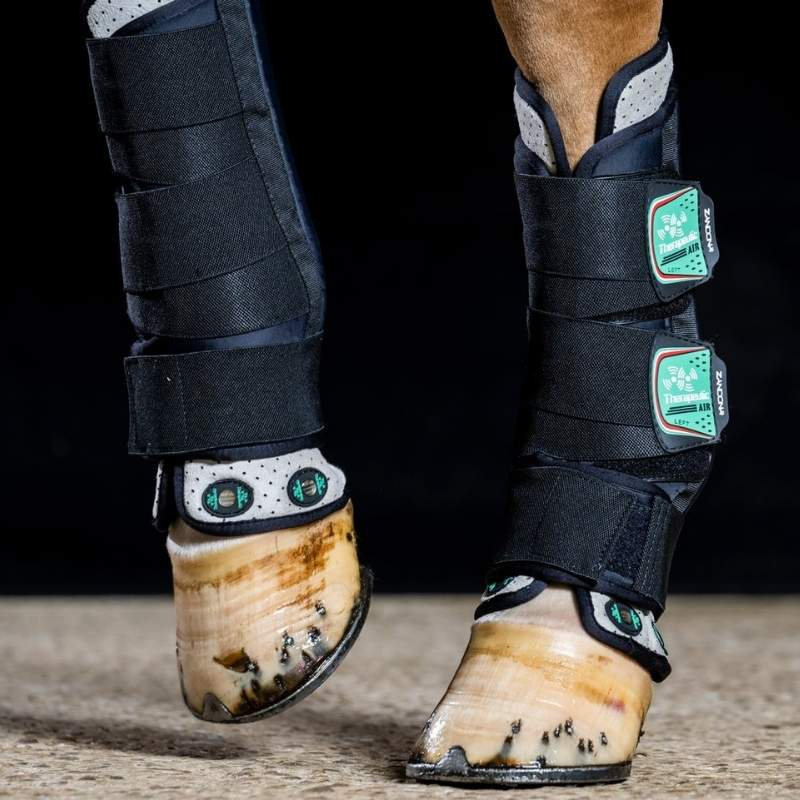 Terapibelegg Magnetic Support Boot Air Front Svart