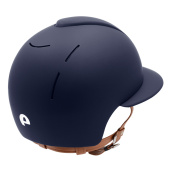 Ridehjelm Cromo Smart Polo Matt Beige Chinstrap Marineblå Ridehjelm Cromo Smart Polo Matt Beige Chinstrap Marineblå