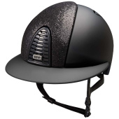 Ridehjelm Cromo 2.0 Matt Polo Inserto Glitter Svart Ridehjelm Cromo 2.0 Matt Polo Inserto Glitter Svart