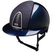 Ridehjelm Cromo 2.0 Shine Polo Inserto Star Marineblå Ridehjelm Cromo 2.0 Shine Polo Inserto Star Marineblå
