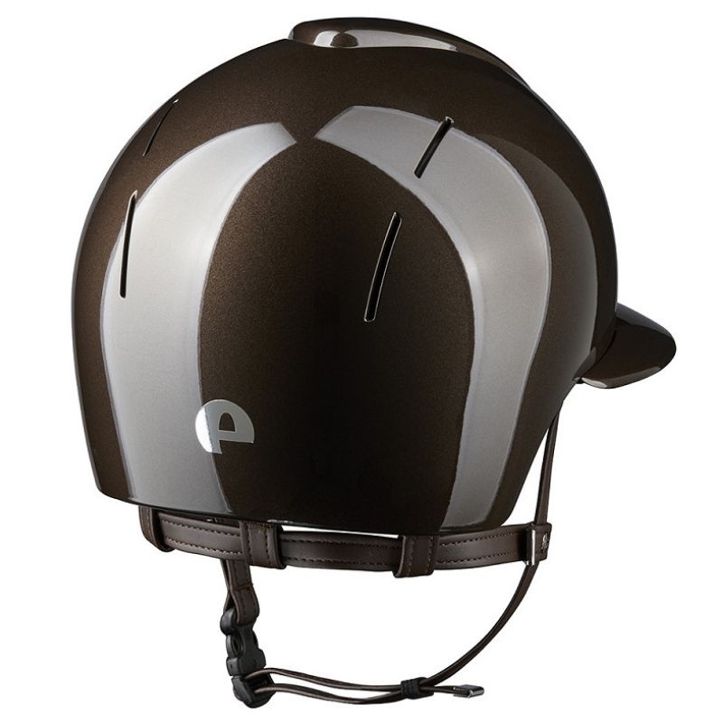Ridehjelm Smart Nova Metal Polish Polo Brun