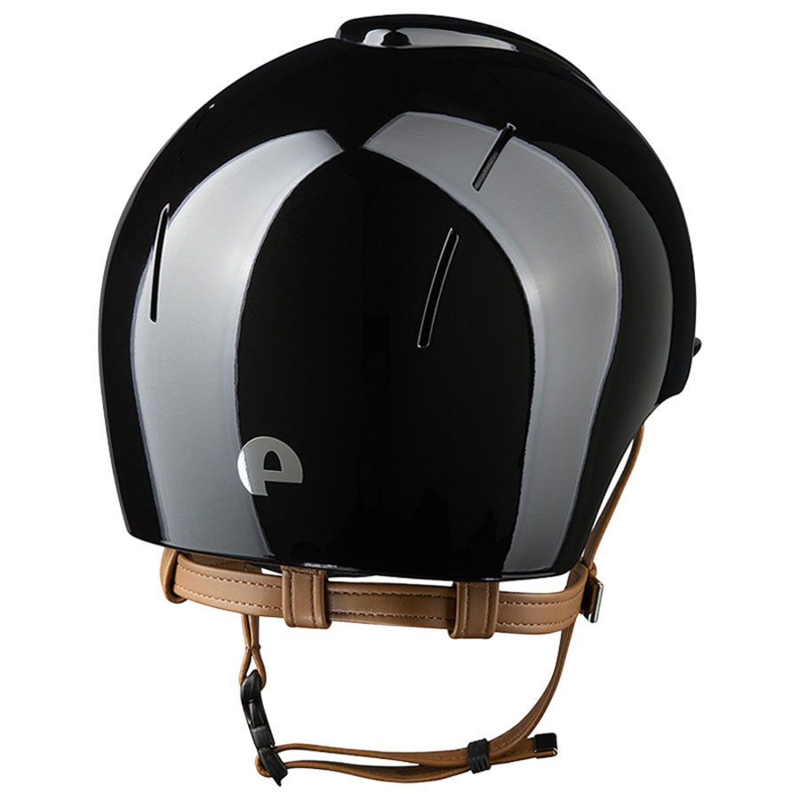 Ridehjelm Smart Nova Metal Polish Beige Strap Svart