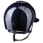 Ridehjelm Smart Nova Metal Polish Polo Star Marineblå/Marineblå Ridehjelm Smart Nova Metal Polish Polo Star Marineblå/Marineblå
