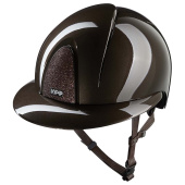 Ridehjelm Smart Nova Metal Polish Polo Star Brun/Brun Ridehjelm Smart Nova Metal Polish Polo Star Brun/Brun