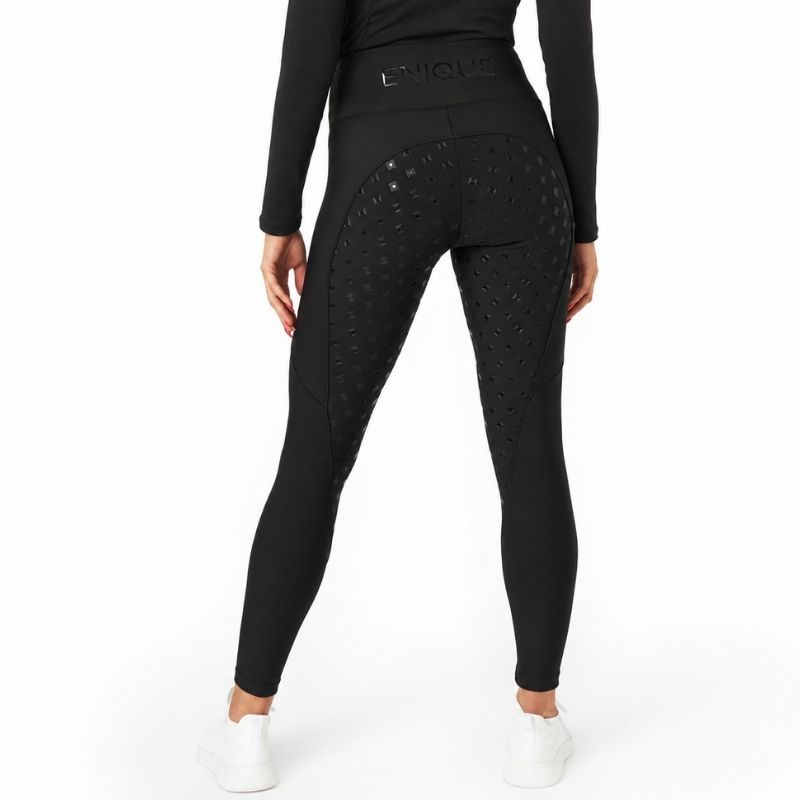 Vinter ridetights Signature Thermo Plus Full Grip Svart 450g