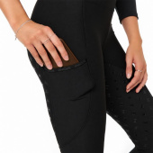 Vinter ridetights Signature Thermo Plus Full Grip Svart 450g Vinter ridetights Signature Thermo Plus Full Grip Svart 450g
