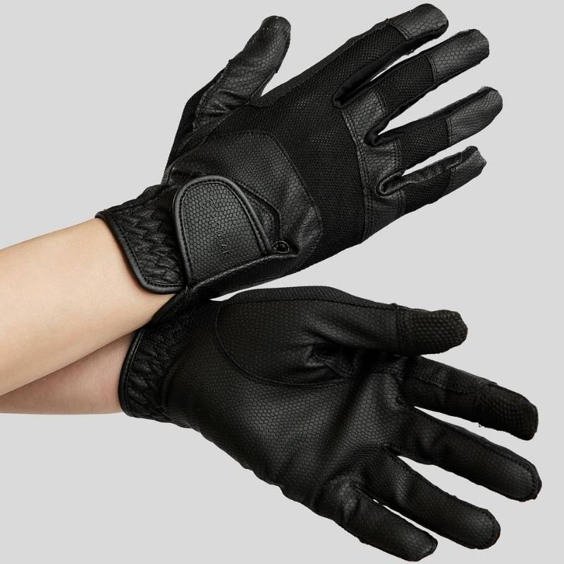 Ridehansker 2nd Skin Tech Mesh Touch Svart